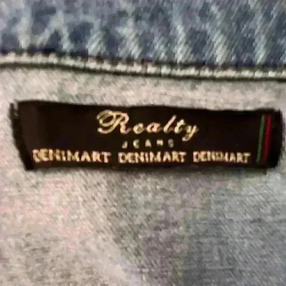 Jean Jacket by Realty Jeans, Size Taille S - Picture 1 of 8